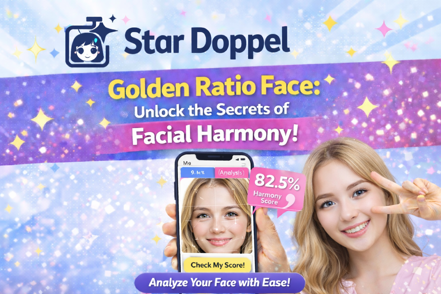 Golden ratio face & Facial harmony